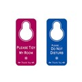 SIGN DOOR HANGER DO NOT DISTURB  PLEASE TIDY MY ROOM 5PK