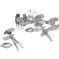 PAPER BINDER SPLIT PIN 25MM SILVER 200PK