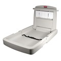 BABY CHANGE TABLE ANTIMICROBIAL PLATINUM VERTICAL