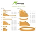 RUBBER BANDS SIZE 12 500GM BAG