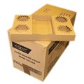 DRINK CARRY TRAY HOLDER 2  4 CUP CARDBOARD KRAFT BOX 100