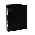 BINDER FOLDER BANTEX RING PP PORTRAIT 3D 65MM A3 BLACK 8PK
