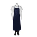 APRON BIB PVC 890MM X 1200MM LONG NAVY BLUE
