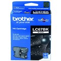 BROTHER LC67BK LC67 67 INK CARTRIDGE BLACK