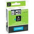 LABELLING TAPE DYMO 45803 D1 LABEL TAPE 19MM X 7MM BLACK ON WHITE