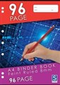 BINDER BOOK A4 8MM RULED 96 PAGE