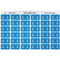 LABEL AVERY SIDE TAB COLOUR CODE LATERAL FILING 43346  6  BLUE 180PK