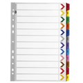 DIVIDER INDEX MANILLA JANUARYDECEMBER JANDEC TAB A4 ASSORTED