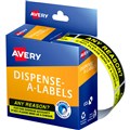 LABEL AVERY 937262 DISPENSER MESSAGE LABELS ANY REASON 19MM X 64MM 125PK