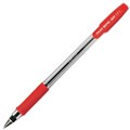 BALLPOINT PEN PILOT BPSGP STICK TYPE FINE 07MM RED12PK