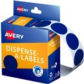 LABEL AVERY 937244 ROUND LABELS 24MM BLUE BOX 500PK