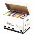 ARCHIVE BOX MARBIG BINDER BOX 480MMW X 345MMD X 330MMH EACH1 PACK5