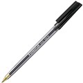 STAEDTLER 430 M9 02 STICK BALLPOINT PEN MEDIUM BLACK EACH1 PACK10