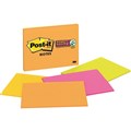 POST IT 3M 6845SSPL POSTIT SUPER STICKY LINED RULED MEETING NOTES 149MM X 200MM ASSORTED RIO DE JANEIRO 4PK