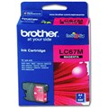 BROTHER LC67M LC67 67 INK CARTRIDGE MAGENTA