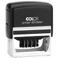 STAMP MTO DATER STAMP MADE TO ORDER MTO COLOP P60D CUSTOM MADE PRINTER SELFINKING DATE STAMP 76MM X 37MM
