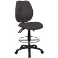 CHAIR SABINA DRAFTING HIGH BACK BLACK