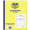 QUOTATION BOOK SPIRAX 502 CARBONLESS QUARTO 250MM X 200MM EACH1 PACK5