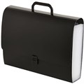 EXPANDING FILE MARBIG PP 26 POCKET FOOLSCAP BLACK