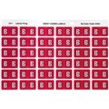 LABEL AVERY SIDE TAB COLOUR CODE LATERAL FILING 25MM X 38MM 43302  B  MAGENTA 180PK