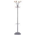 COAT RACK METALLIC ALBA STILY SILVER  WOOD