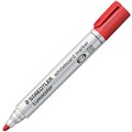 WHITEBOARD MARKER STAEDTLER 351 LUMOCOLOR DRYSAFE 2MM BULLET RED