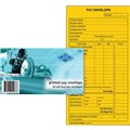 ZIONS PRINTED PAY ENVELOPES SELF SEAL 90MM X 165MM 50PK