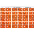 LABEL AVERY SIDE TAB COLOUR CODE LATERAL FILING 43342  2  ORANGE 180PK