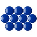 QUARTET MAGNETIC BUTTONS 20MM BLUE EACH10 PACK50