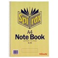 NOTEBOOK SPIRAX 595 SIDE OPENING SPIRAL NOTE BOOK A4 210MM X 297MM 120 PAGE