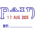 STAMP DESKMATE SELF INKING DATER PAID