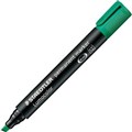 PERMANENT MARKER STAEDTLER 350 LUMOCOLOR 20MM50MM CHISEL GREEN