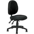 CHAIR YS DESIGN LINCOLN TASK MEDIUM BACK NO ARMS BLACK YS21A