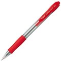 BALLPOINT PEN PILOT BPGP10R SUPER GRIP RETRACTABLE MEDIUM 10MM RED EACH1 PACK12