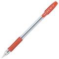 BALLPOINT PEN PILOT BPSGP STICK TYPE MEDIUM 10MM RED 12PK
