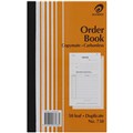 ORDER BOOK OLYMPIC 738 140862 CARBONLESS DUPLICATE 200MM X 125MM 50 LEAF