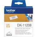 BROTHER DK11208 ADDRESS LABEL LARGE 38X90MM WHITE ROLL 400