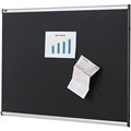 QUARTET PRESTIGE FABRIC BOARD FOAM 1800MM X 1200MM BLACK