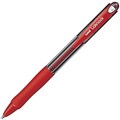 BALLPOINT PEN UNIBALL LAKNOCK SN100 RETRACTABLE MEDIUM 10MM RED EACH1 PACK12