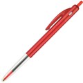 BIC CLIC RETRACTABLE BALLPOINT PEN MEDIUM 10MM RED EACH1 PACK10