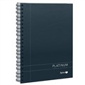 NOTEBOOK SPIRAX 401 PLATINUM NOTE BOOK SPIRAL BOUND 200 PAGE A5 BLACK