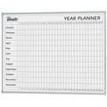 PLANNER BOARD QUARTET PENRITE PORCELAIN YEARLY ANNUAL 900MM X 1200MM