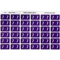 LABEL AVERY SIDE TAB COLOUR CODE LATERAL FILING 43347  7  PURPLE 180PK