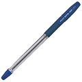 BALLPOINT PEN PILOT BPSGP STICK TYPE FINE 07MM BLUE 12PK