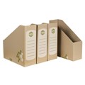 BOOK MAGAZINE BOX MARBIG GREY EACH4 PACK32
