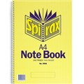 NOTEBOOK SPIRAX 595A SIDE OPENING SPIRAL NOTE BOOK A4 210MM X 297MM 240 PAGE EACH1 PACK5