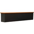 OXLEY RECEPTION HOB 1500 X 300 X 450MM BEECH IRONSTONE