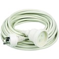 EXTENSION LEAD CORD 10AMP 240V 10M 10 METRE WHITE