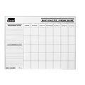DESK MAT SASCO 10553RFL CALENDAR UNDATED REFILL SHEETS 12PK
