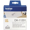 BROTHER DK11201 STANDARD ADDRESS LABELS 29 X 90MM WHITE ROLL 400